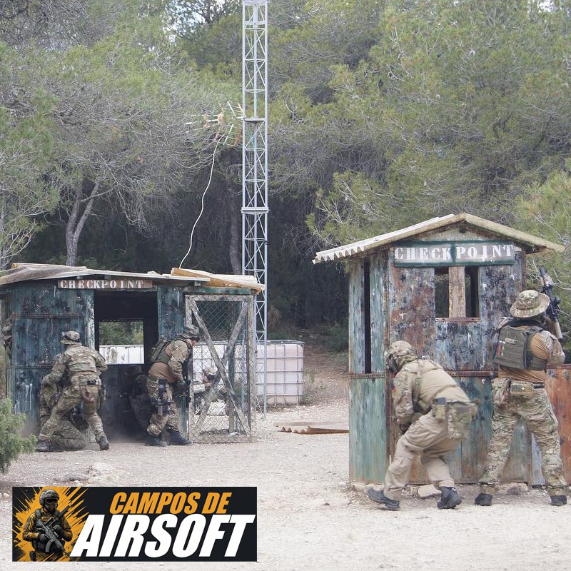 CAMPO DE AIRSOFT MONT AVENTURA